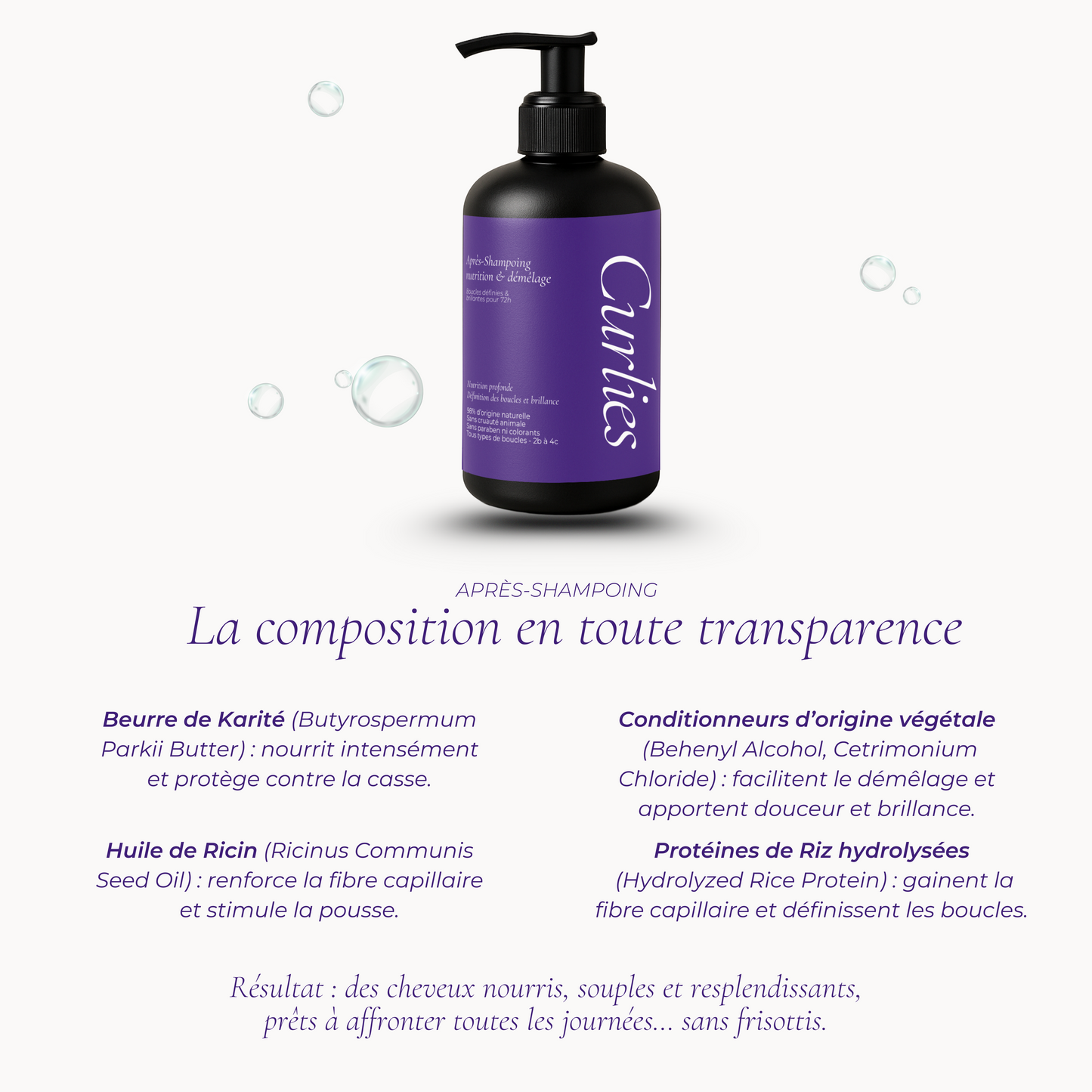 L'après-shampoing ultra hydratant - 250ml