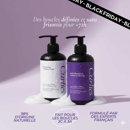 Duo définition - cheveux ondulés bouclés